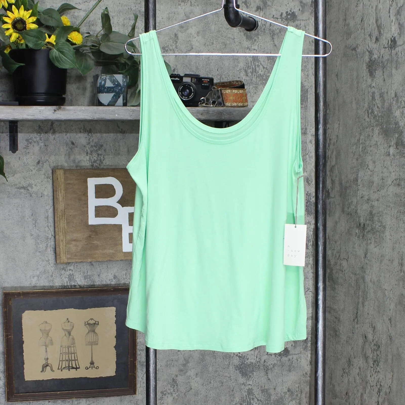 A New Day Women's Stretch Scoop Neck Tank Top 83935560