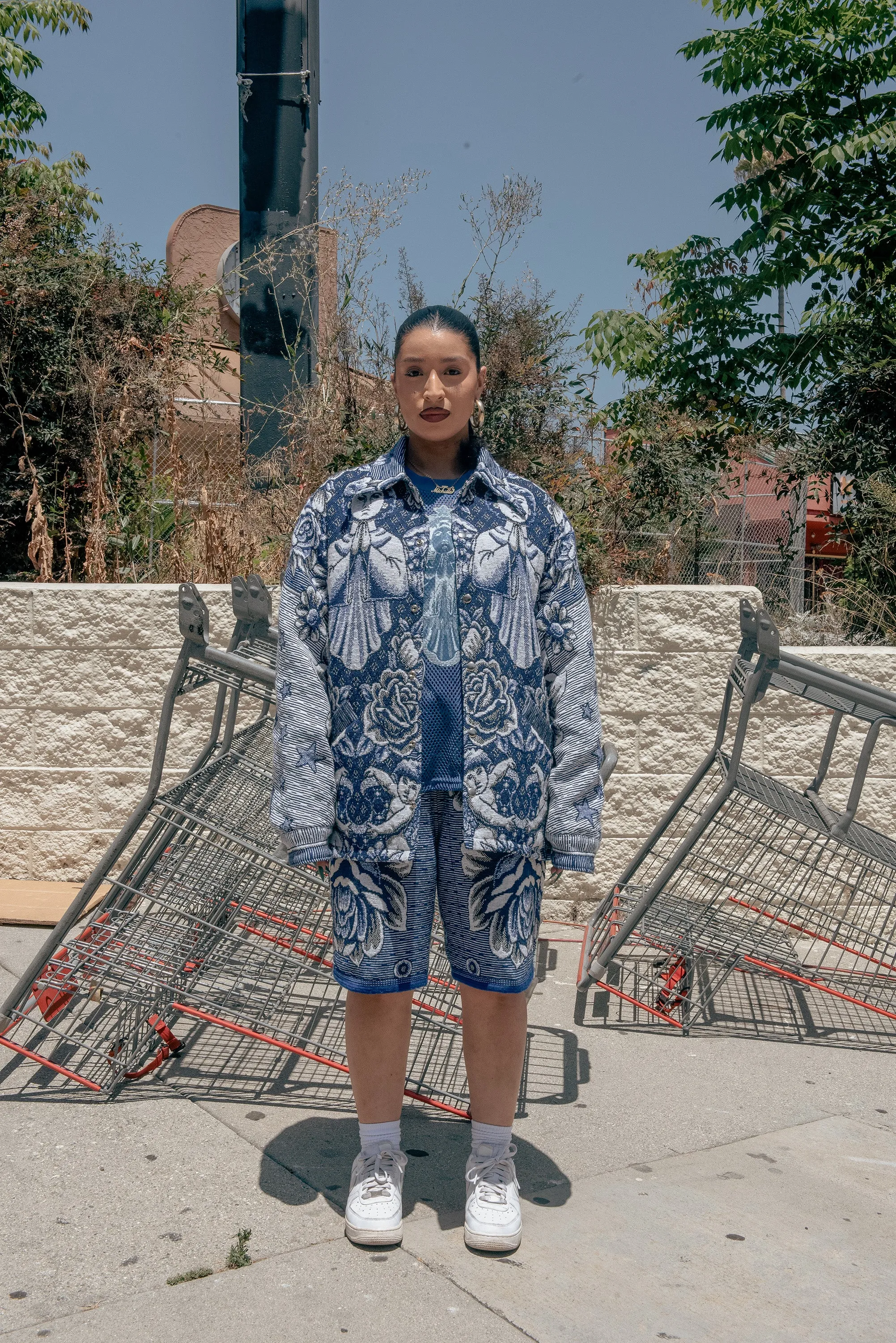 Botanical Elastic Shorts