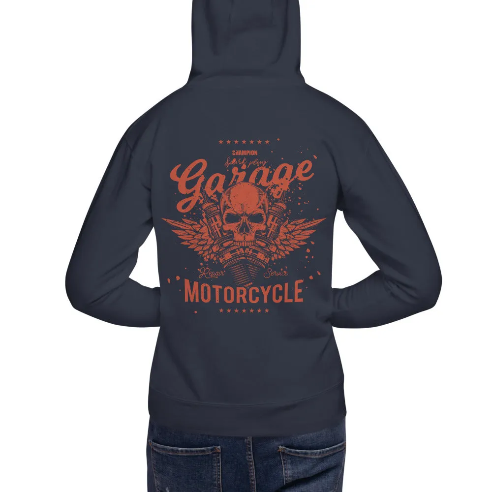 Champion Garage Men’s Premium Pullover Hoodie