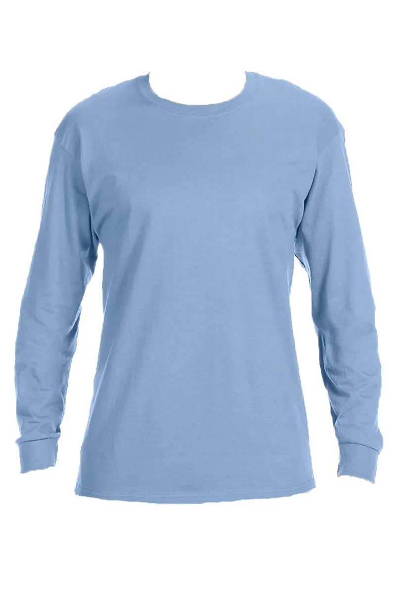 Leopard Softball Mom Unisex Dri-Power Long-Sleeve 50/50 Tee