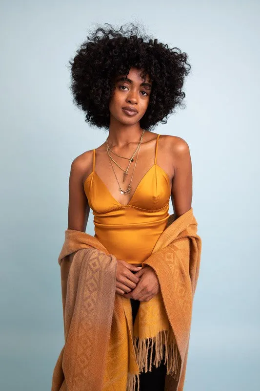 Longline Satin Top - Leto