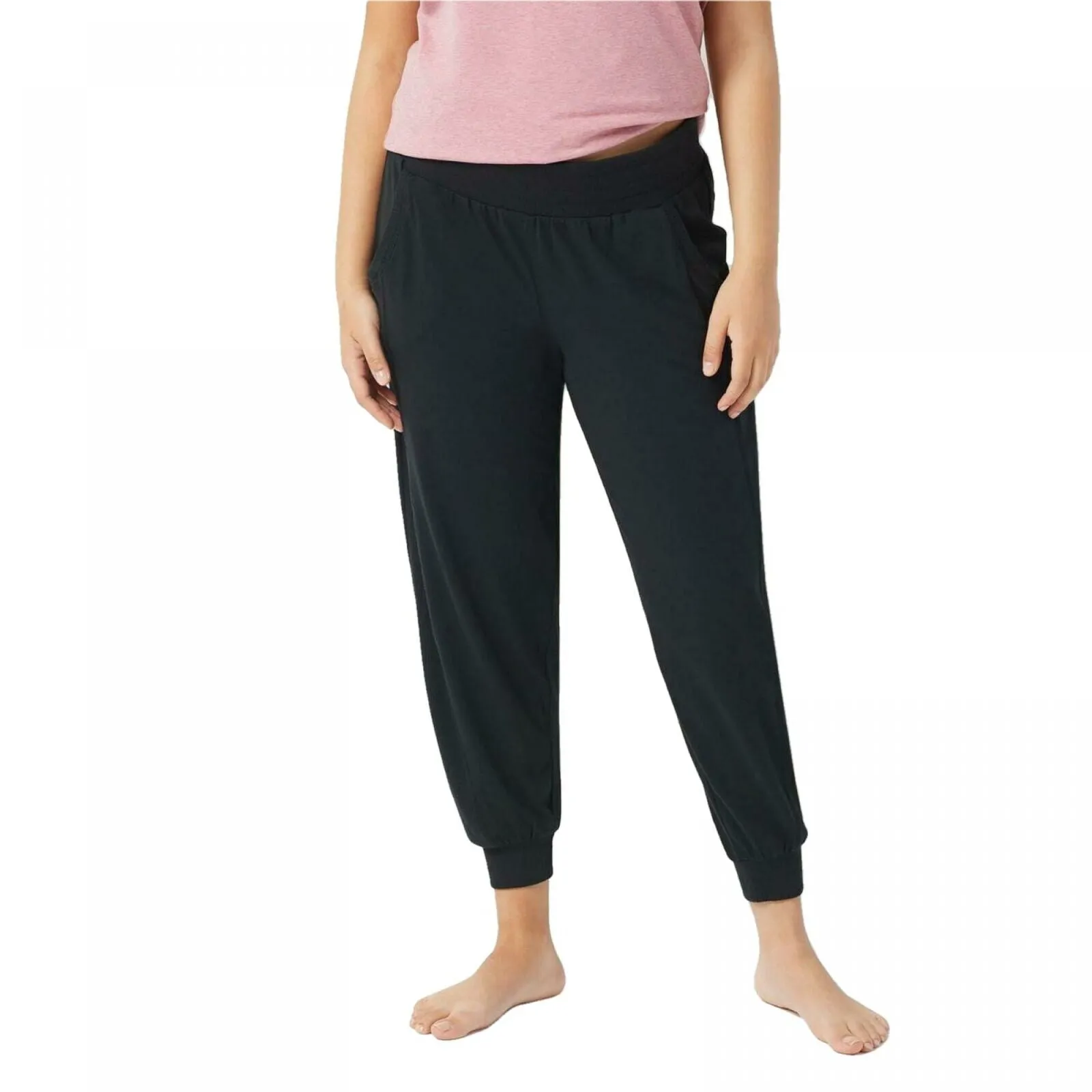 NWT AnyBody Petite Plus Cozy Knit Ribbed Jogger Pants. A365607-Plus 3XP