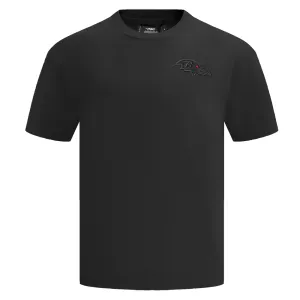 Pro Standard -  Baltimore Ravens Neutral Drop Shoulder T-Shirt - Black
