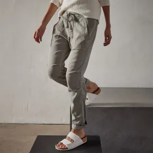Soft Drape Pant - Concrete Pigment
