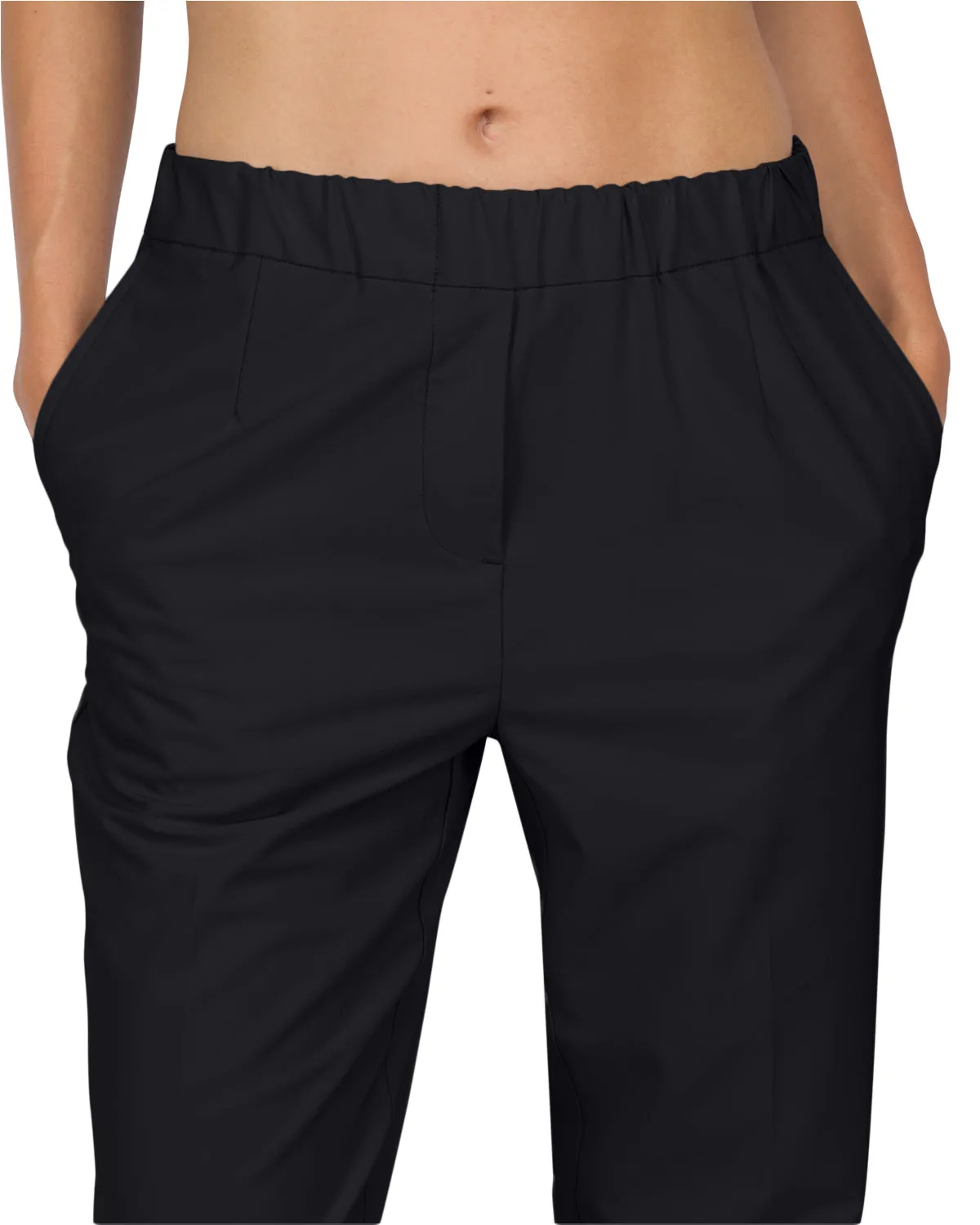 Three Sixty Six Women’s Golf Pants - Elastic Waistband, Breathable and Stretchy Quick Dry Material - Ankle Length Capris