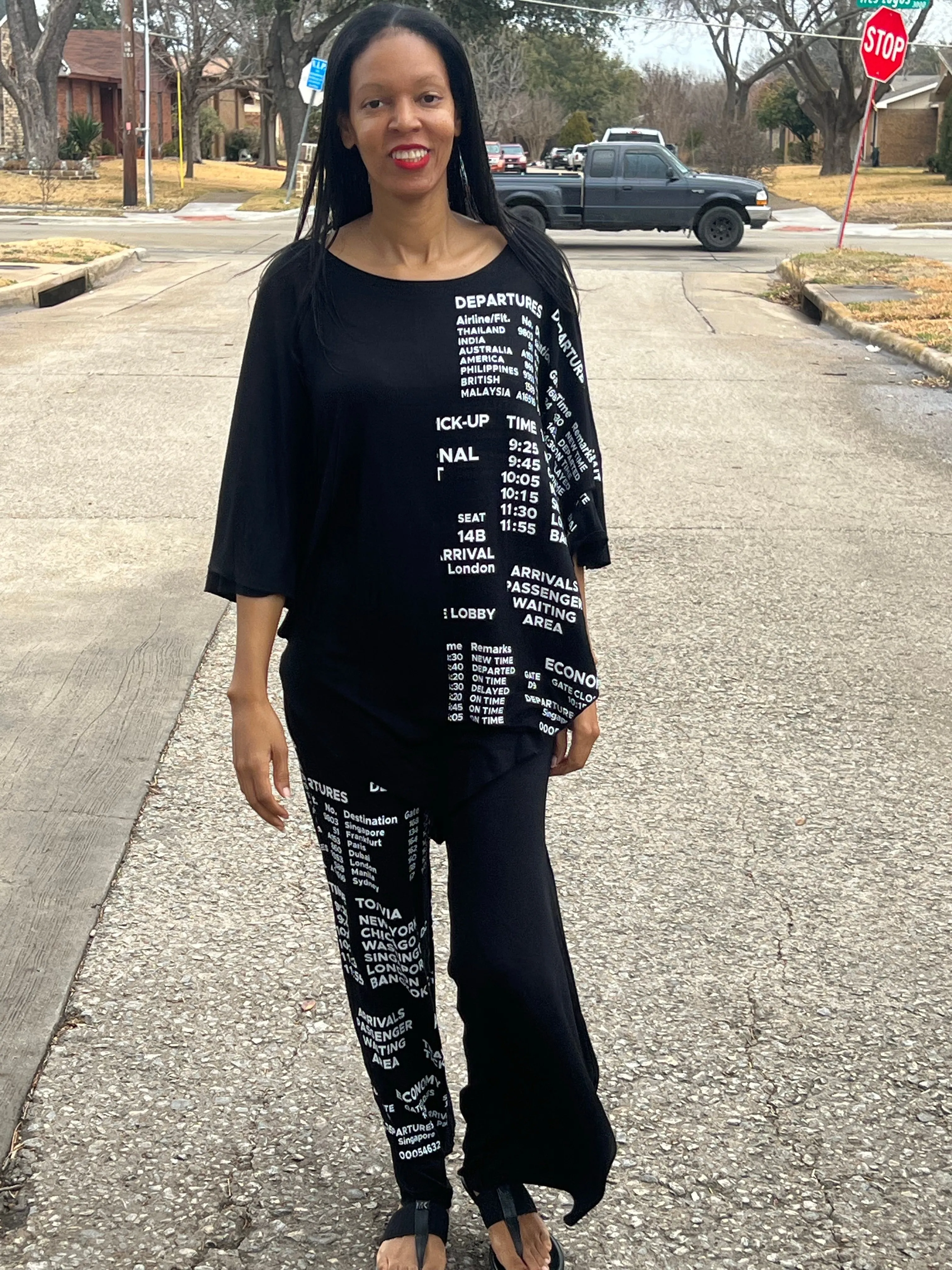 Travel Palazzo Set